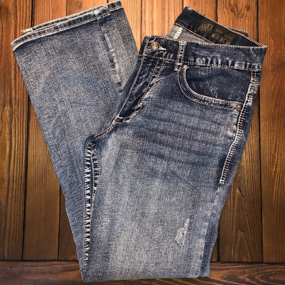 Axel Slim Boot Stretch Denim Jeans